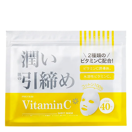 プロズビ ビタミンC シートマスク 40枚入