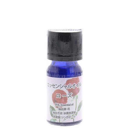 【エッセンシャルオイル ローズ 10mL】
