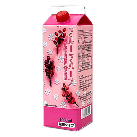 フルーツハーブ さんざしドリンク 1000mL
