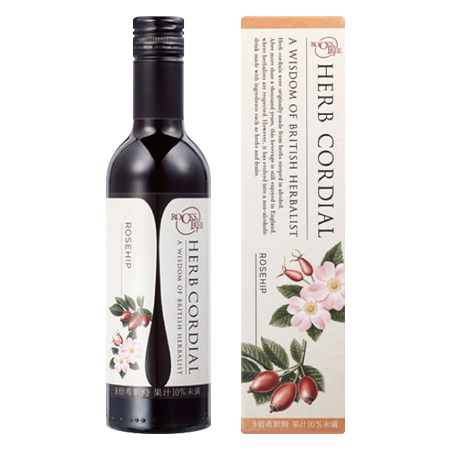 ロックス＆トゥリー ハーブコーディアル ローズヒップ 360mL