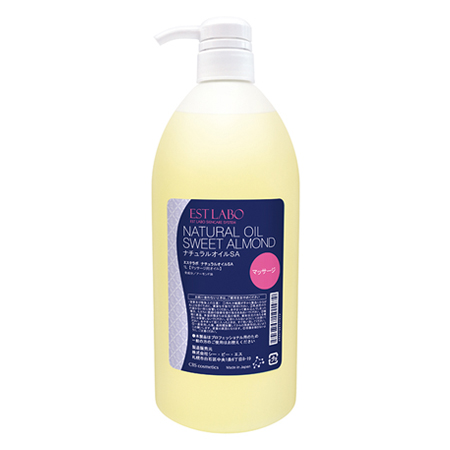 エステラボ ナチュラルオイル スィートアーモンド 業務用 1000mL
