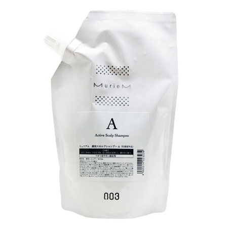 【ナンバースリー ミュリアムクリスタル 薬用スカルプシャンプー A 500ml（レフィル）】