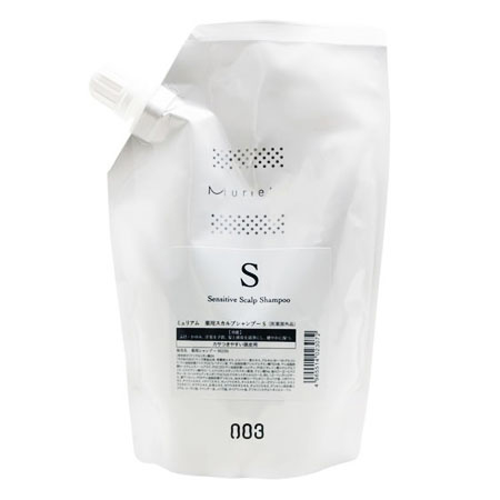 【ナンバースリー ミュリアムクリスタル 薬用スカルプシャンプー S 500ml（レフィル）】