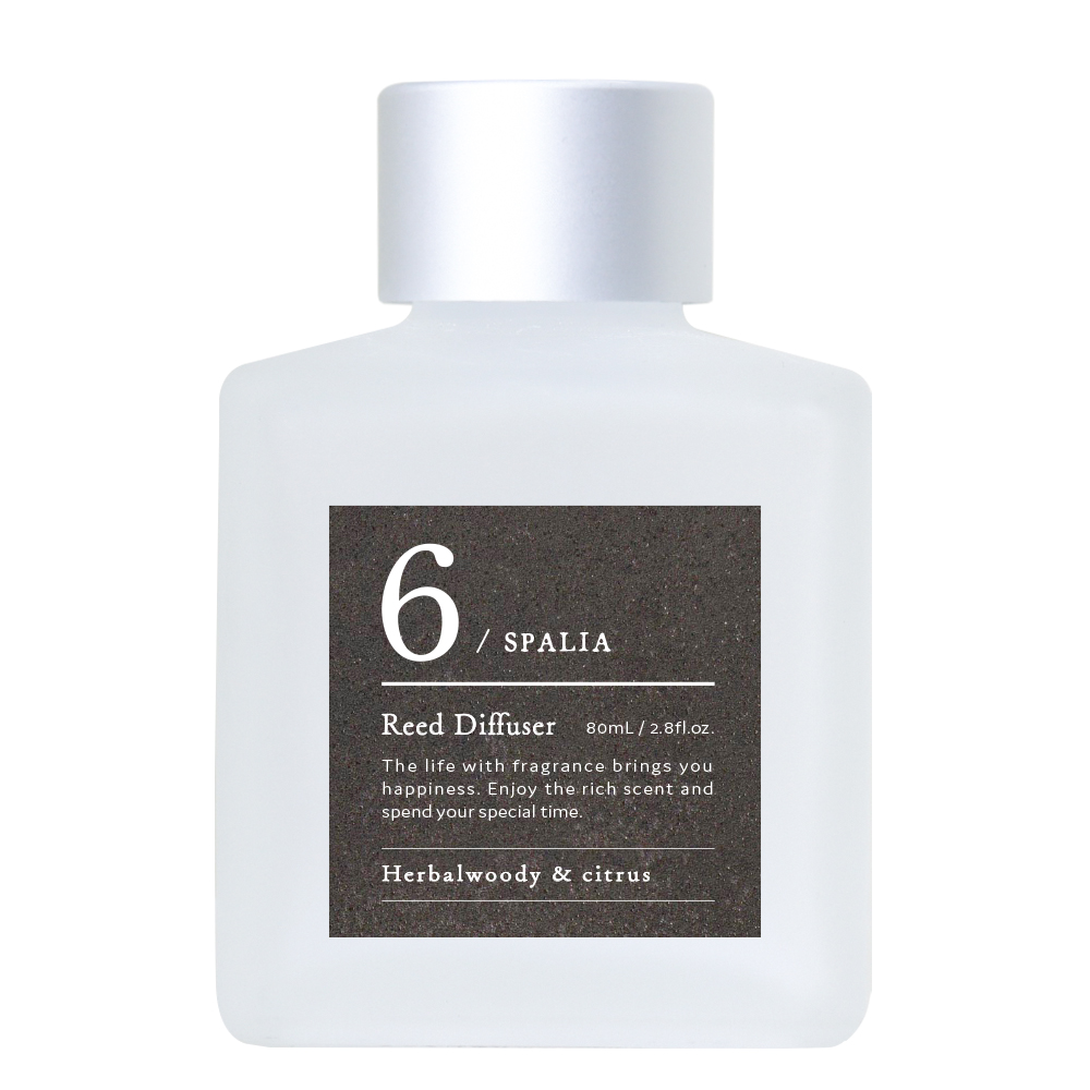 スパリア リードディフューザー ハーバルウッディ&シトラス（6） 80mL
