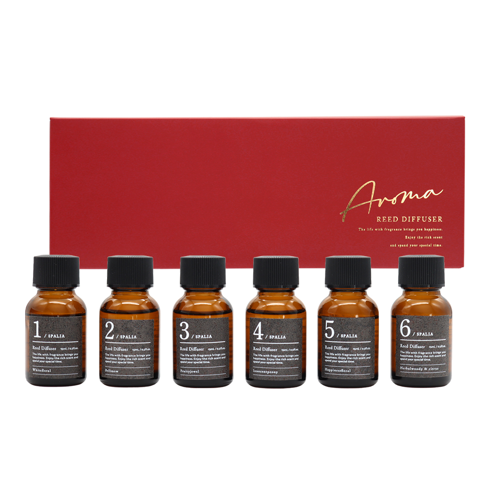 スパリア ミニアロマディフューザー 15mL×6個セット