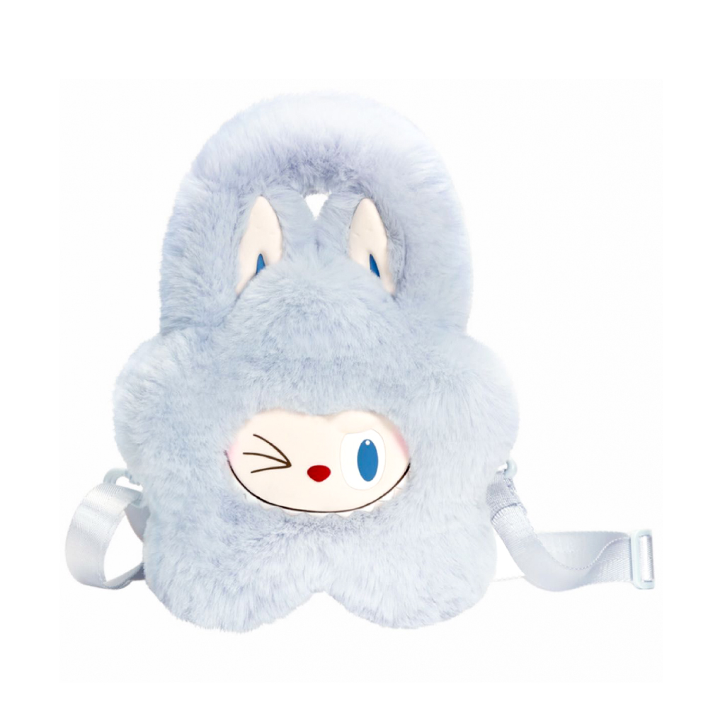【THE MONSTERS クラシックシリーズ ぬいぐるみフラワーバッグ ブルー】