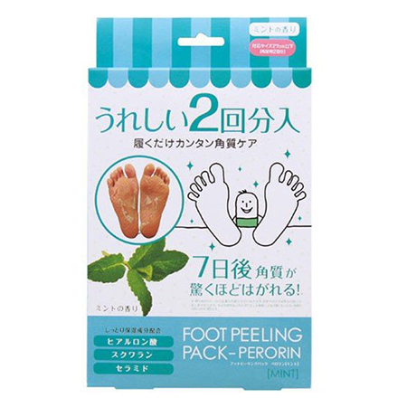 フットピーリングパック ペロリン ミント 2回分