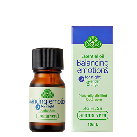 アロマベラ ブレンドエッセンシャルオイル バランシングエモーション 夜用 10mL