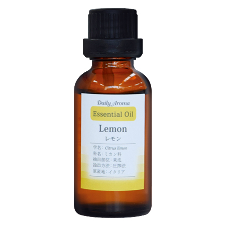 【デイリーアロマ エッセンシャルオイル レモン 30mL】