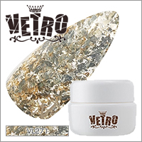 【べトロ No.19 カラージェル VL271 シルバーリーフ 4ml(キャンセル不可)】