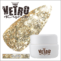 【べトロ No.19 カラージェル VL272 ゴールドリーフ 4ml(キャンセル不可)】