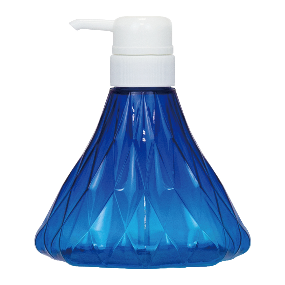 【ポンプタイプ 空ボトル 青 400ml(FB-400)】
